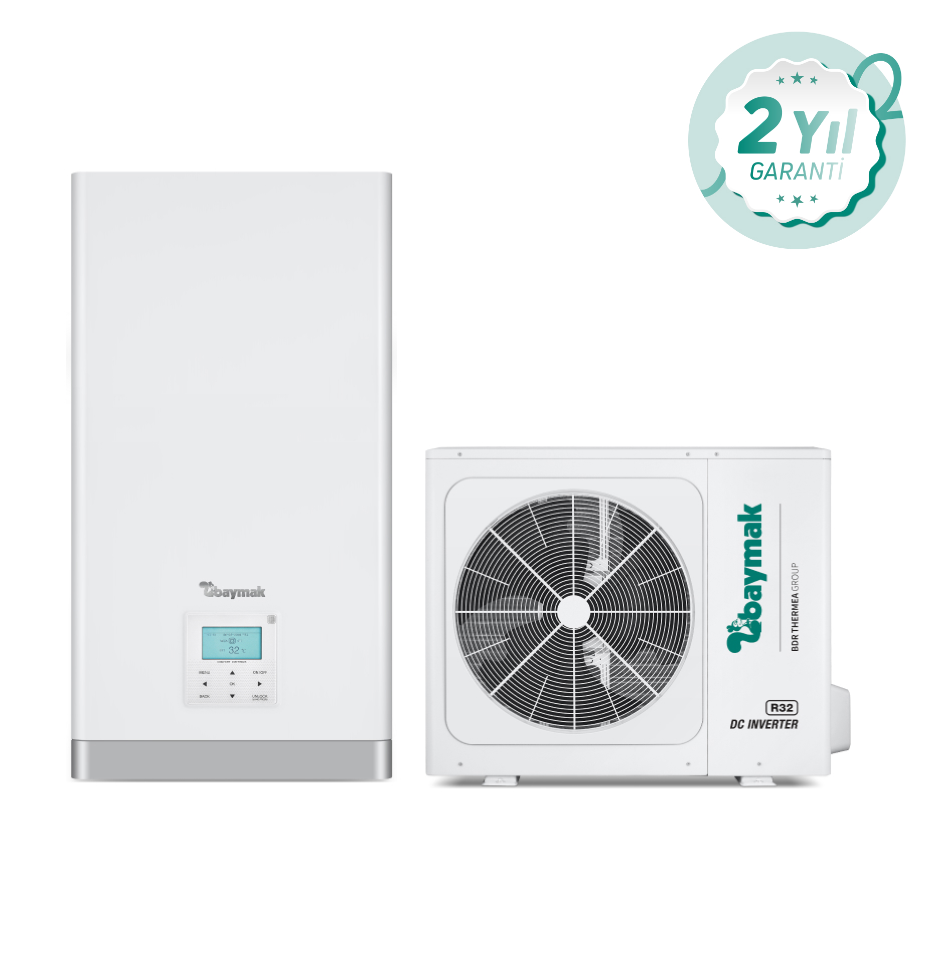 Baymak Iotherm Hava Kaynaklı Split Inverter Isı Pompası